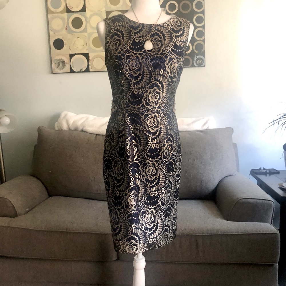 JS Colección blue/gold color